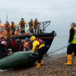 The number of people crossing the English Channel has risen sharply this year