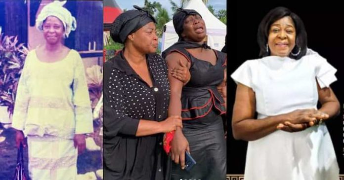 Photos of Madam Ophelia Yeboah and actress Gloria Sarfo. Source: UTV/Gloria Sarfo