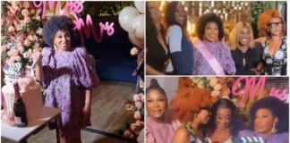 Nollywood stars storm Rita Dominic's bridal shower. Photo: @playgroundnew