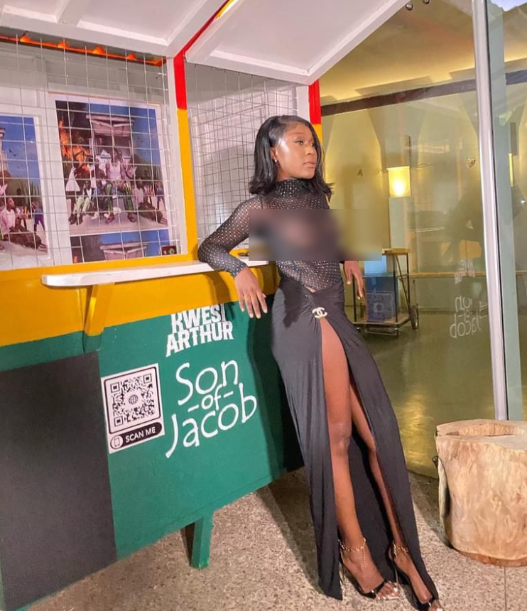 Efia Odo's see-through dress takes spotlight at Kwesi Arthur's #SonofJacob album listening 