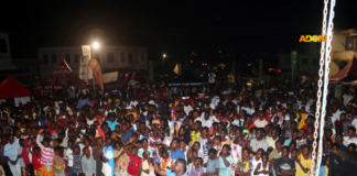 Crowd keeps increasing at Adom Mega Street Bash 2022