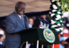 Kenya's former president Mwai Kibaki