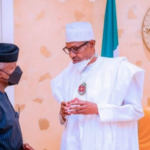Buhari trolled after Osinbajo announces run for presidency