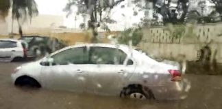 Accra flooded