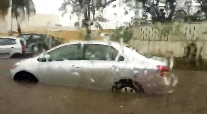 Accra flooded