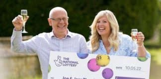 The couple decided to go public after winning the EuroMillions jackpot ( Image: PA)