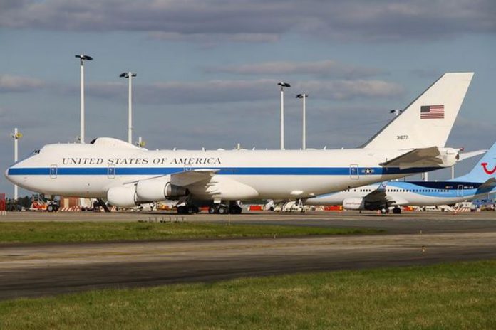 The plane is command centre for the US President in times of war ( Image: LightRocket via Getty Images)