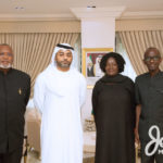 Mahama, NDC sign book of condolence for former Dubai president