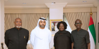 Mahama, NDC sign book of condolence for former Dubai president