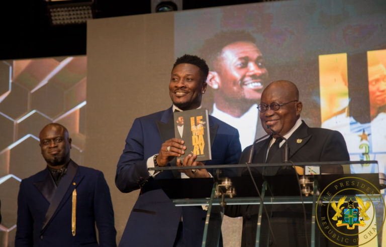 Veteran Asamoah Gyan launches book ‘LeGyanDary’ [Photos]