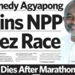 The Weekend’s Newspaper Headlines