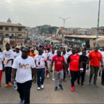 Herbert Mensah and Kotoko CEO walk to remember May 9 victims
