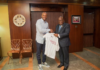 Andre Ayew and President Akufo Addo