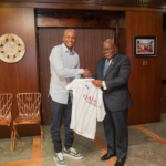Black Stars: Andre Ayew visits Akufo-Addo ahead of 2023 AFCON qualifiers Andre Ayew and President Akufo Addo