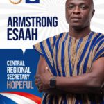 Armstrong Essah files nomination for NPP Central Regional Secretary