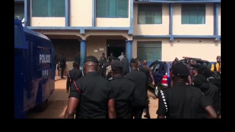 Heavy security as Dampare storms Nkoranza [Video]