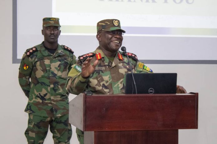 Chief of Army Staff Major Thomas Oppong-Peprah