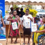 DNI Foundation donates sanitary pads to physically challenged women in Amasaman