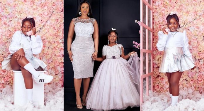 Hajia 4 Real’s daughter dresses as mermaid in birthday photos