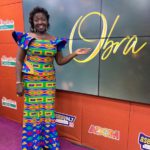 Nhyira Fm’s Mama Effe Amanor honoured with a Special Kente cloth woven in her name