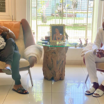 Abedi Pele [L] and Asamoah Gyan [R]