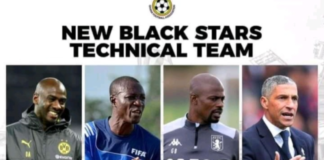 Black Stars technical team