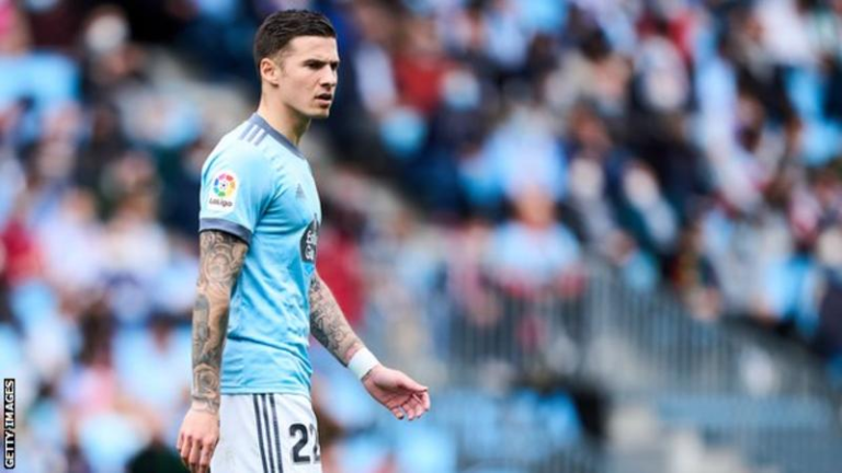 Celta Vigo striker Santi Mina jailed for sexual assault