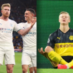 Reactions as Man City midfielder welcomes Erling Haaland with celebration Getty Images