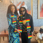 Kendrick Lamar shooting documentary in Ghana for new album Kendrick Lamar and Deputy Director Diaspora Affairs, Dr. Nadia Musah