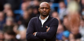 Crystal Palace manager Patrick Vieira was disappointed in his team| AFP
