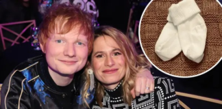 Ed Sheeran announced via Instagram Thursday that he and wife Cherry Seaborn secretly welcomed their second child.Getty/ Instagram