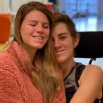 ‘I was cut in half by forklift in horror accident – but my wife has stuck by me’ Loren Schauers with girlfriend Sabia Reiche ( Image: Loren Schauers / SWNS)