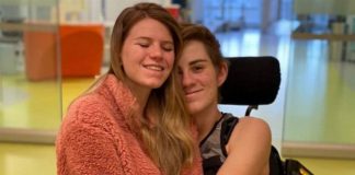 Loren Schauers with girlfriend Sabia Reiche ( Image: Loren Schauers / SWNS)