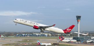A Virgin Atlantic flight from Heathrow was forced to turn around. File pic