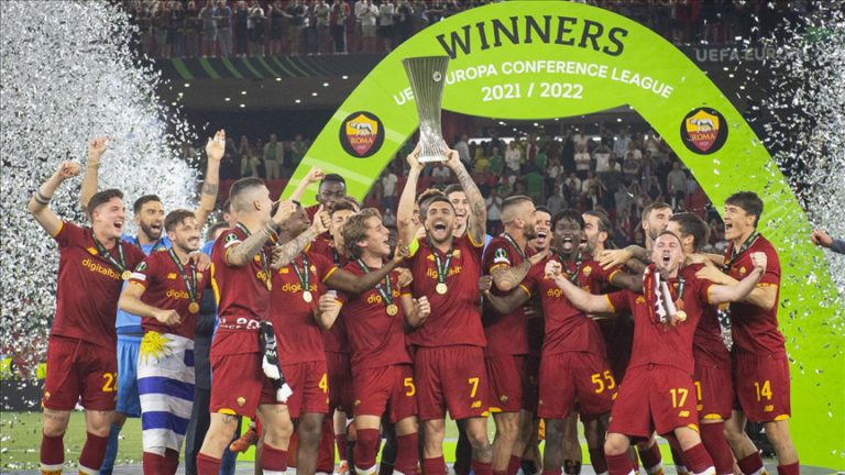 AS Roma beats Feyenoord to win Conference League title
