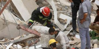 So far 37 people have found dead from the Iran building collapse ( Image: TASNIM NEWS/AFP via Getty Images)
