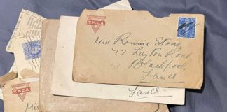 The lover letters date from 1942 to 1946 source: Mirroruk