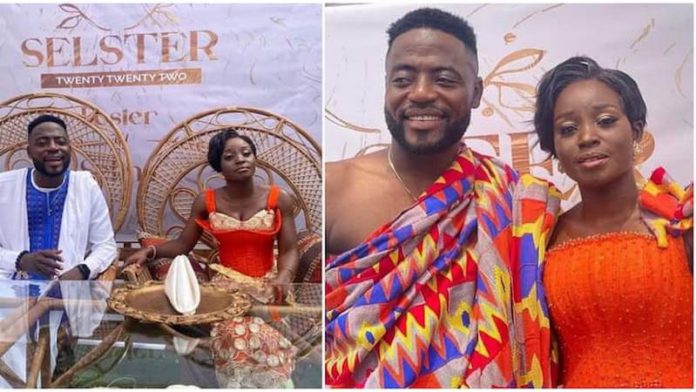 Foster Romanus has tied the knot in a traditional wedding Photo source: @zionfelix