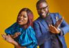 Nigerian Actress, Funke Akindele and husband, JJC Skillz