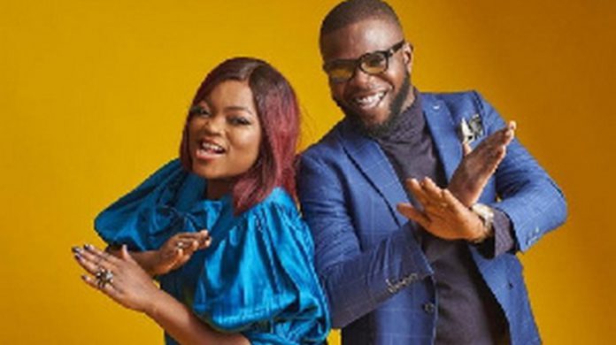 Nigerian Actress, Funke Akindele and husband, JJC Skillz