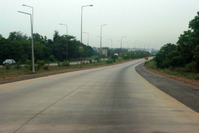 File photo of the Accra- Tema motorway