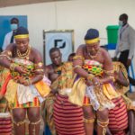 Elizabeth Ohene: Donations are ‘by force’ here Adowa dancers Photo: Parliament of Ghana