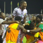 Black Stars celebrate