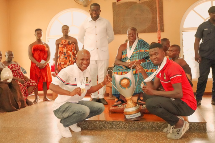 Asante Kotoko visit Otumfuo Asante Kotoko visit Otumfuo