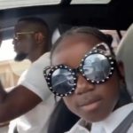 Adorable video of Sarkodie and daughter enjoying fun ride