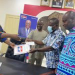 Stephen Ntim picks nomination forms