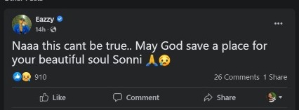 Celebrities, fans mourn Sonni Balli