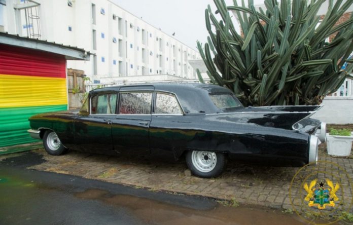 From Nkrumah’s Cadillac to Kufuor’s Limousine Source: Presidency
