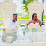 Check out beautiful scenes from comedian Foster Romanus’ white wedding