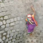 Viral video shows woman risking life for water